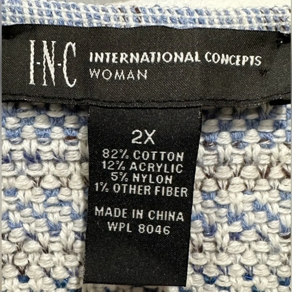 INC Blanket Drape Knit Cardigan